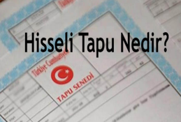 HİSSELİ TAPU