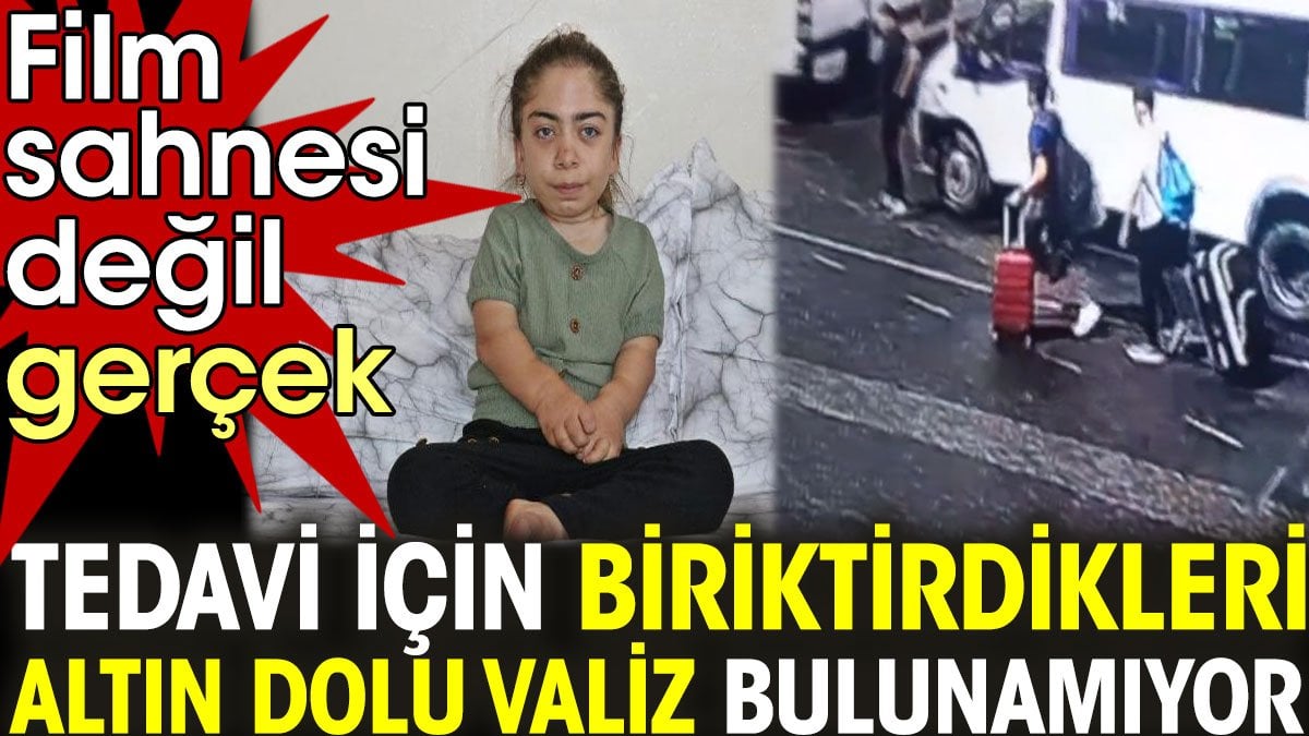 Tedavi için biriktirdikleri altın dolu valiz otogarda karıştı
