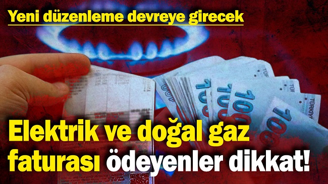 ELEKTRİK VE DOĞALGAZ DESTEĞİ