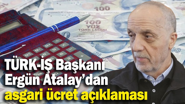 ERGÜN ATALAY’DAN NET RAKAM