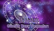 12 ARALIK BURÇ YORUMU