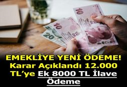 EMEKLİ’YE YENİ DÖNEM KARAR AÇIKLANDI