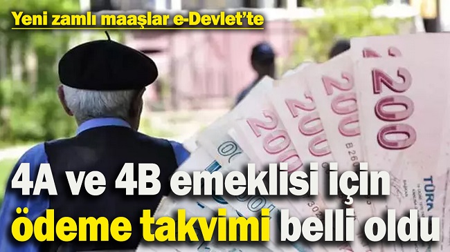 YENİ ZAMLI MAAŞ ÖDEME SIRALAMASI AÇIKLANDI