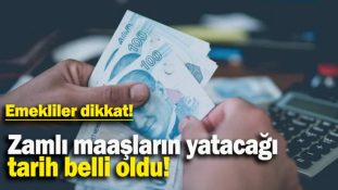 ZAMLI MAAŞLARIN YATACAĞI TARİH BELLİ OLDU