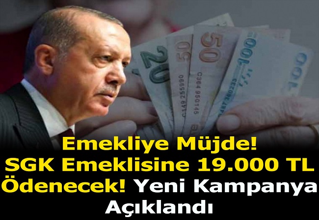 EMEKLİ’YE MÜJDE