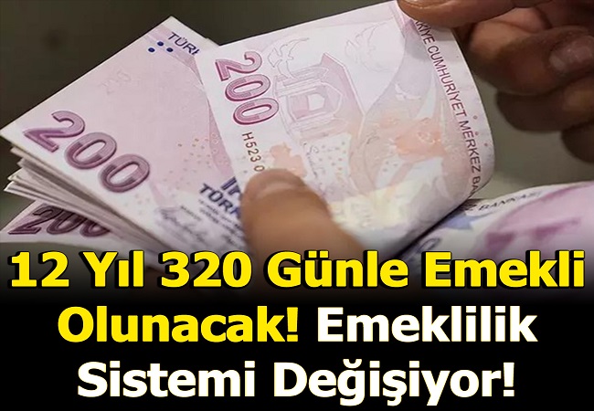 ERKEN EMEKLİLİK SİSTEMİ BELLİ OLDU