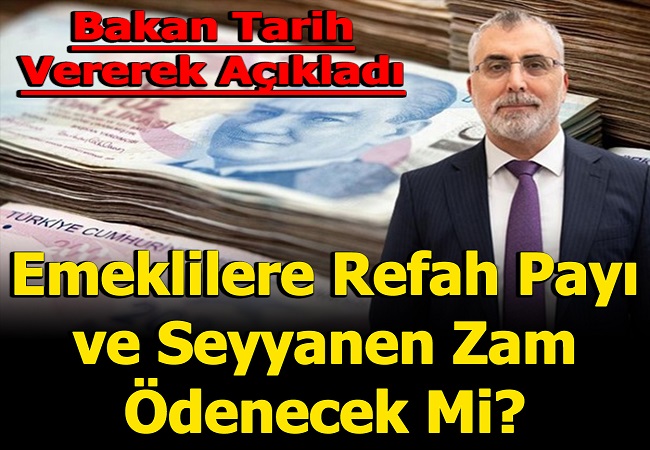 BAKAN TARİH VEREREK AÇIKLADI