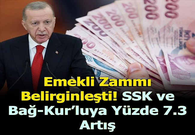 EMEKLİ ZAMMI BELİRGİNLEŞTİ