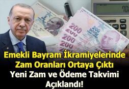 YENİ ZAM VE ÖDEME TAKVİMİ