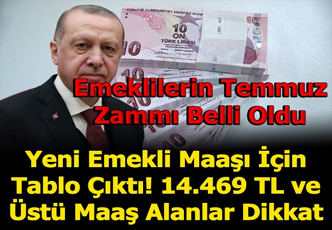 TEMMUZ ZAMI BELLİ OLDU