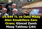 GÜNCEL MAAŞ TABLOSU ÇIKTI