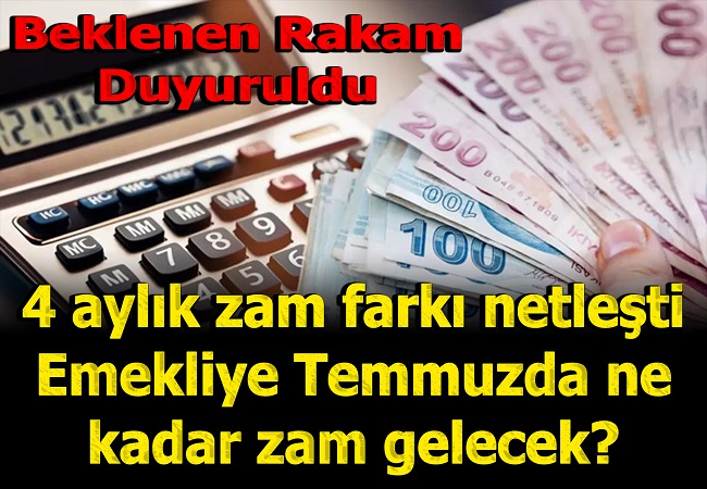 BEKLENEN RAKAM DUYURULDU